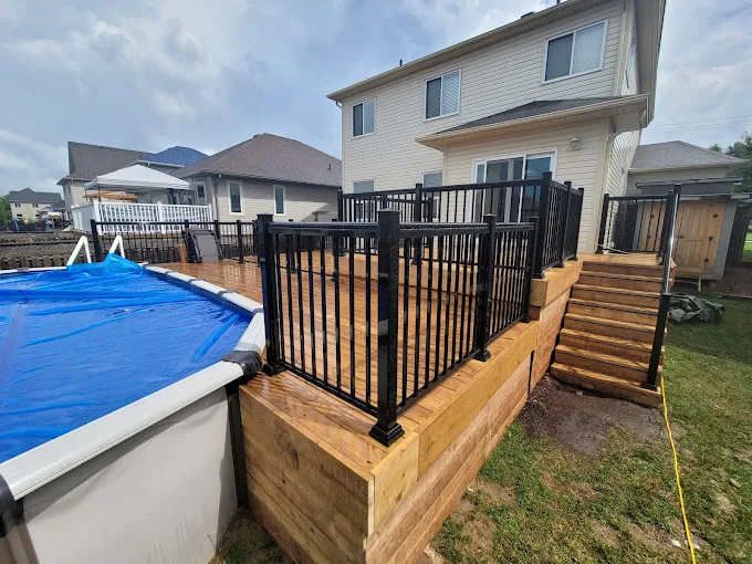 Outdoor deck transformation by ION Renovation